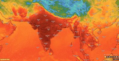 Ấn Độ quá nóng!