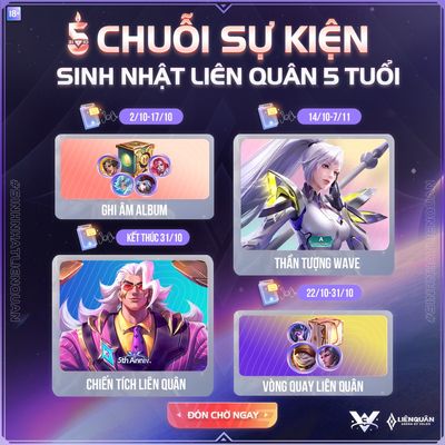 Sinh Nhật Liên Quân 7 Tuổi 2023  Nhận Quà VIP Hôm Nay