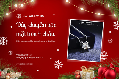 Gợi ý trang sức bạc cho nàng – Lấp lánh mùa Noel