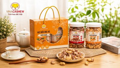 Quà tặng sức khỏe từ hạt điều – Sang trọng và nhiều ý nghĩa