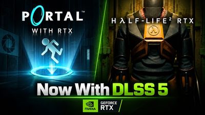 Anh em chơi Portal và Half-Life 2 đã có DLSS 5 rồi nha