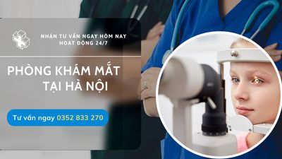 Phòng khám mắt cho trẻ em khu vực Mỹ Đình, Hà Nội