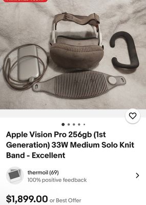 Vision Pro bản màu này lạ quá