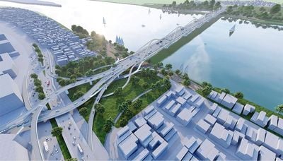 Hà Nội sắp khởi công siêu công trình "cầu vô cực" nối hai bờ sông Hồng.