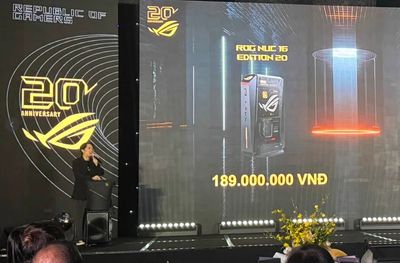 Asus ROG NUC Edition 20 mà giá lên tới 189 triệu VNĐ