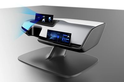 CES26: Màn hình xe hơi P-OLED 12 inch của LG Display có tích hợp camera hồng ngoại ẩn