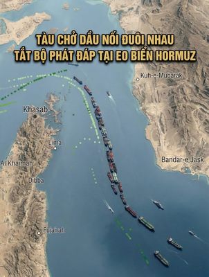 Eo biển Hormuz - Trò chơi trốn tùn trên vùng biển rực lửa