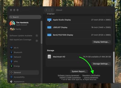 macOS 27 cho xem lại ngày sản xuất của máy Mac rồi anh em