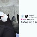 Nhiều người dùng báo cáo chấn thương tai do AirPods Pro 3
