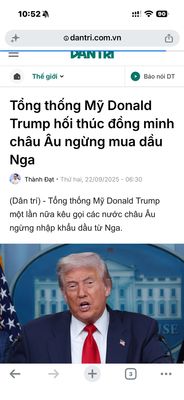 Chump thật (kêu ko mua dầu) đã bị thủ tiêu. Chump hiện tại (mua 3tr tấn) là do Puteo cài vào