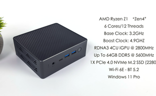 AMD Ryzen Z1 ra mắt trên mini PC: Chơi mượt game nhưng kích thước rất nhỏ gọn