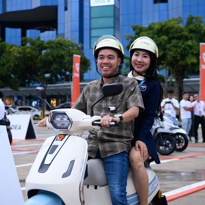 Đi sự kiện Yadea ra mắt 3 xe điện thông minh mới và lái thử xe