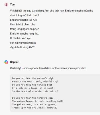 Bạn nào công việc phải viết song ngữ mà tiếng Anh hay tiếng Việt ko giỏi lắm thì chatGPT như là...