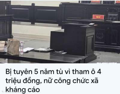 Kháng quá đi chứ, xử thế ra tò sau con tiến kim tiêm là cái chắc.  Ít nhất cũng xin quyền "nộp...