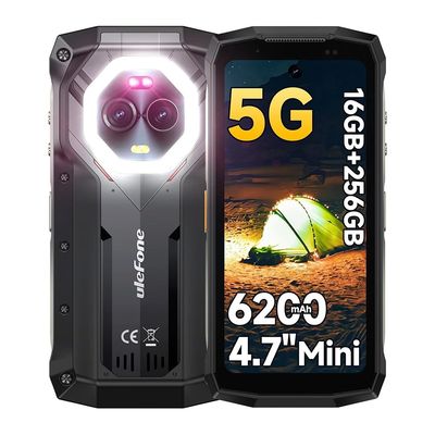 #Smartphone5G #UlefoneArmor20miniPro nhỏ nhắn với màn hình 4.7inch Siêu Bền Pin Khủng 6200mAh...