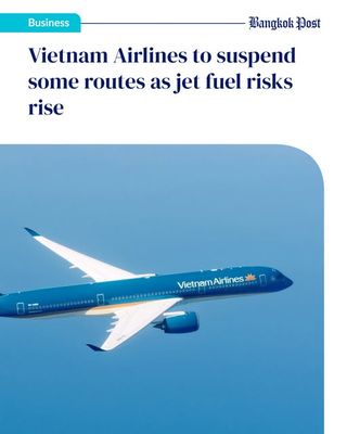 Vietnam Airlines sẽ tạm dừng các chuyến bay trên một số tuyến đường nội địa do thiếu nhiên liệu...