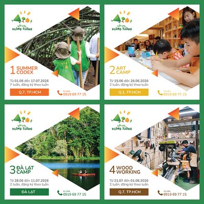 SUMMER PROJECTS 2026: RỰC RỠ NHỮNG BƯỚC CHÂN TRẢI NGHIỆM