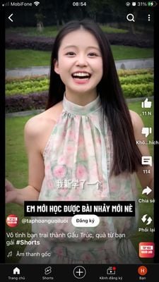 Mọi người có hay xem video của Trung Quốc trên mạng ko? T xem mấy video ngắn ngắn kiểu ticktock...
