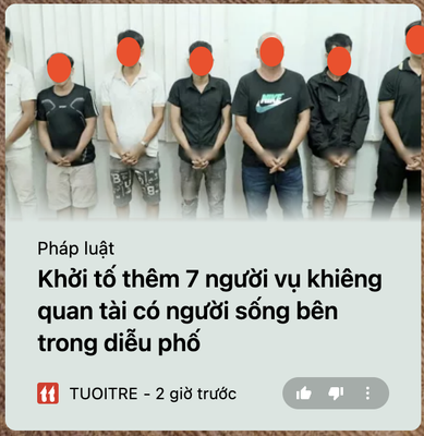 Vụ này tôi nghĩ phạt hành chính là được.