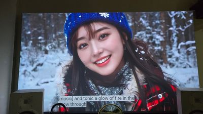 Mình thích hình ảnh từ máy chiếu.