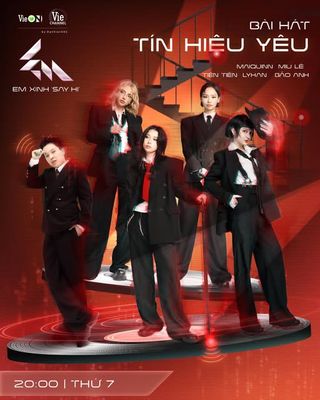 Lời bài hát TÍN HIỆU YÊU – MAIQUINN – MIU LÊ – TIÊN TIÊN – LYHAN – BẢO ANH – EM XINH SAY HI