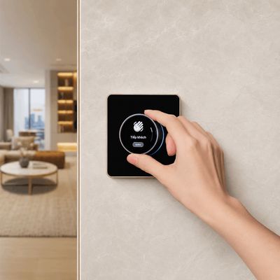 Anh em có biết một cái công tắc "núm xoay" bây giờ có thể thay thế cho cả chục cái công tắc...