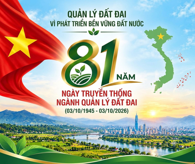 Ngày truyền thống ngành quản lý đất đai VN (3/10)