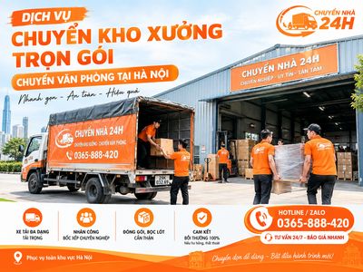 Anh/chị nào đang cần chuyển kho, chuyển xưởng hoặc chuyển văn phòng ở Hà Nội thì cứ nhắn em nhé!