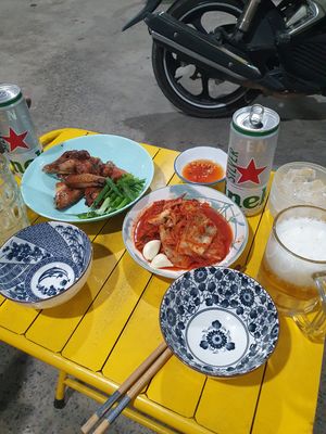 Trời nóng làm vài lon