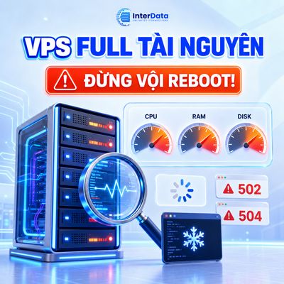 ĐỘT NHIÊN VPS CHẬM / LAG / WEBSITE LỖI 502/504
