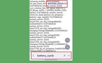 Cách kiểm tra số lần sạc trên điện thoại Samsung (đã thử với One UI 6.1)