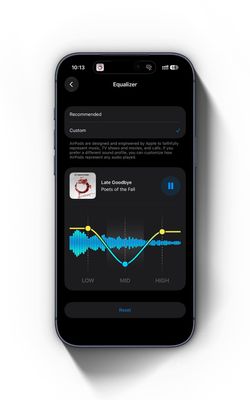 Airpods sắp tới chỉnh được EQ?