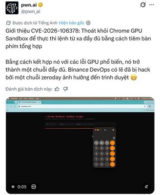 Internet đang vào thời kỳ trở nên nguy hiểm điên khùng Chrome đang có lỗ hổng bảo mật nguy...