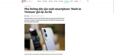 Tay nghề VN đỉnh vậy sao?