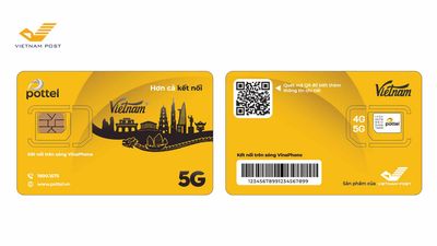 SIM du lịch Pottel của Vietnam Post hướng đến khách quốc tế, người công tác và khách lưu trú ngắn...