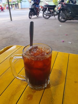 Xong việc làm 1 ly phê