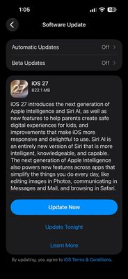 Lên iOS 27 nè