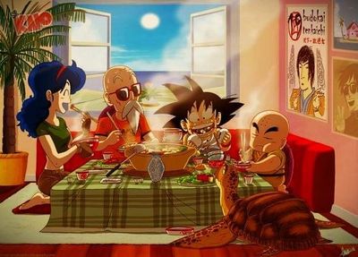 Goku và quy lão Kame
