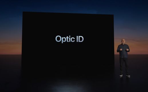 Apple Vision Pro sử dụng phương thức bảo mật móng mắt Optic ID
