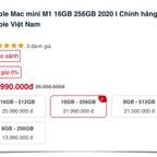 Đặt luôn Mac mini M4 16GB không do dự, 15 triệu là mức giá quá tốt