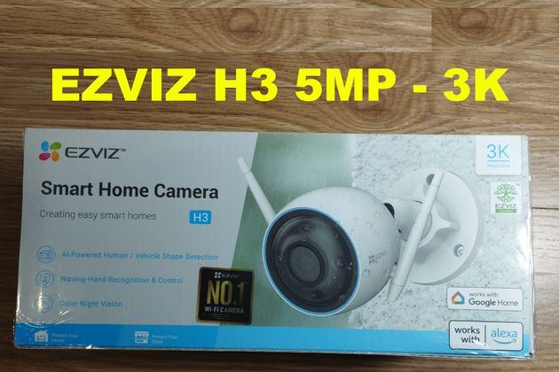 Review Camera ezviz không dây H3 5mp 3k Full tính năng giá rẻ năm 2023