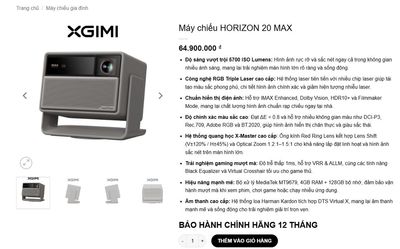 Máy chiếu gia đình giá hơn 64 triệu VNĐ :D