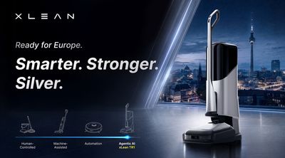 Mới thấy xLean chuẩn bị mang robot lau sàn biến hình TR1 đến IFA 2026