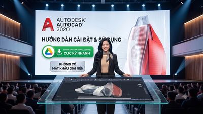 Mới tìm link cho ae về cái Autocad 2020 nè. AE nào cần cứ vào comment nhé