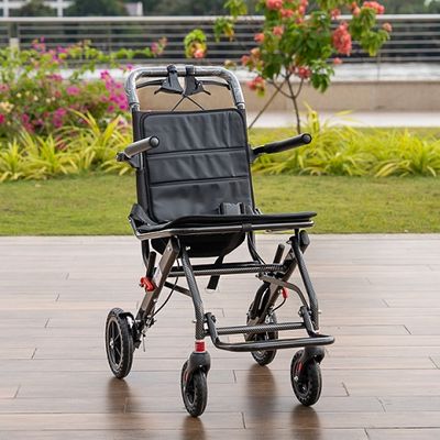 Xe đẩy người già gấp gọn siêu nhẹ 7kg tải trọng 90kg