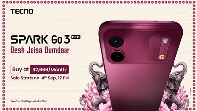 Tecno mới ra Spark Go 3 Pro nhìn giống concept iPhone 18 Pro ghê