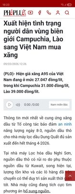 Giá xăng dầu dự kiến sẽ ổn, mấy anh hàng xóm cứ bình tĩnh.