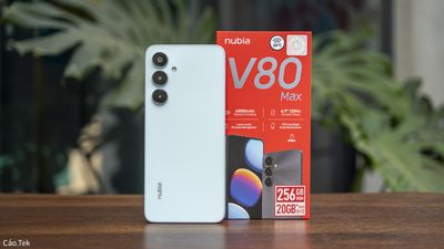 Mình đã có dịp trên tay nubia V80 Max - phiên bản mới thuộc dòng...