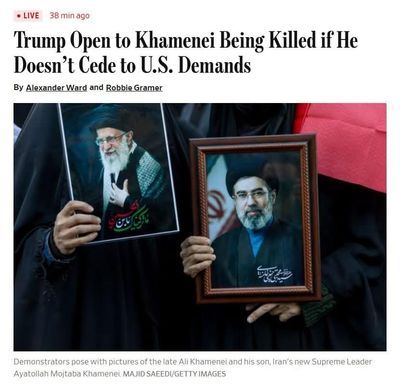 Tổng thống Donald Trump đã nói với các cố vấn rằng ông sẽ ủng hộ việc tiêu diệt Lãnh tụ...