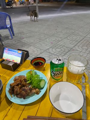 Đặc sản sườn bò tơ chiên sả